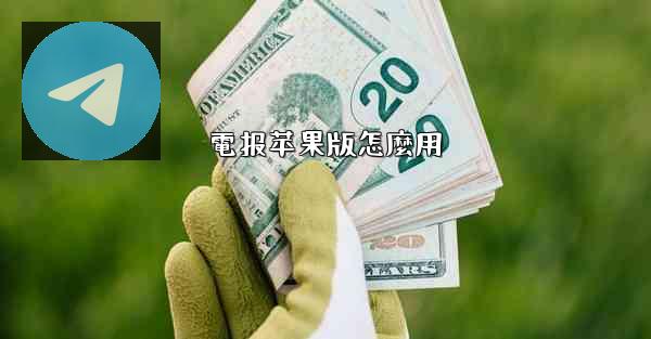 電报苹果版怎麼用