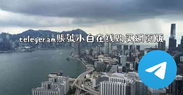 telegeram賬號小白在线购买網页版