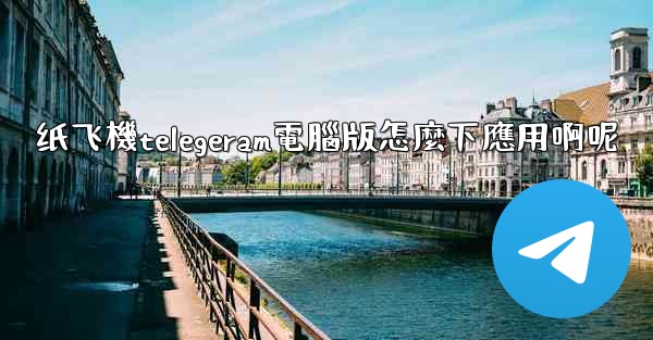 纸飞機telegeram電腦版怎麼下應用啊呢